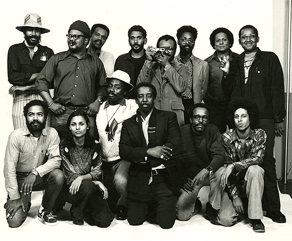 Kamoinge Workshop group photo, NYC, 1974.
