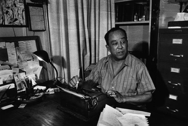 [Portrait of Langston Hughes], c. 1960